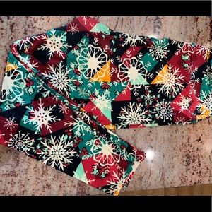 Christmas printed lularoe leggings
